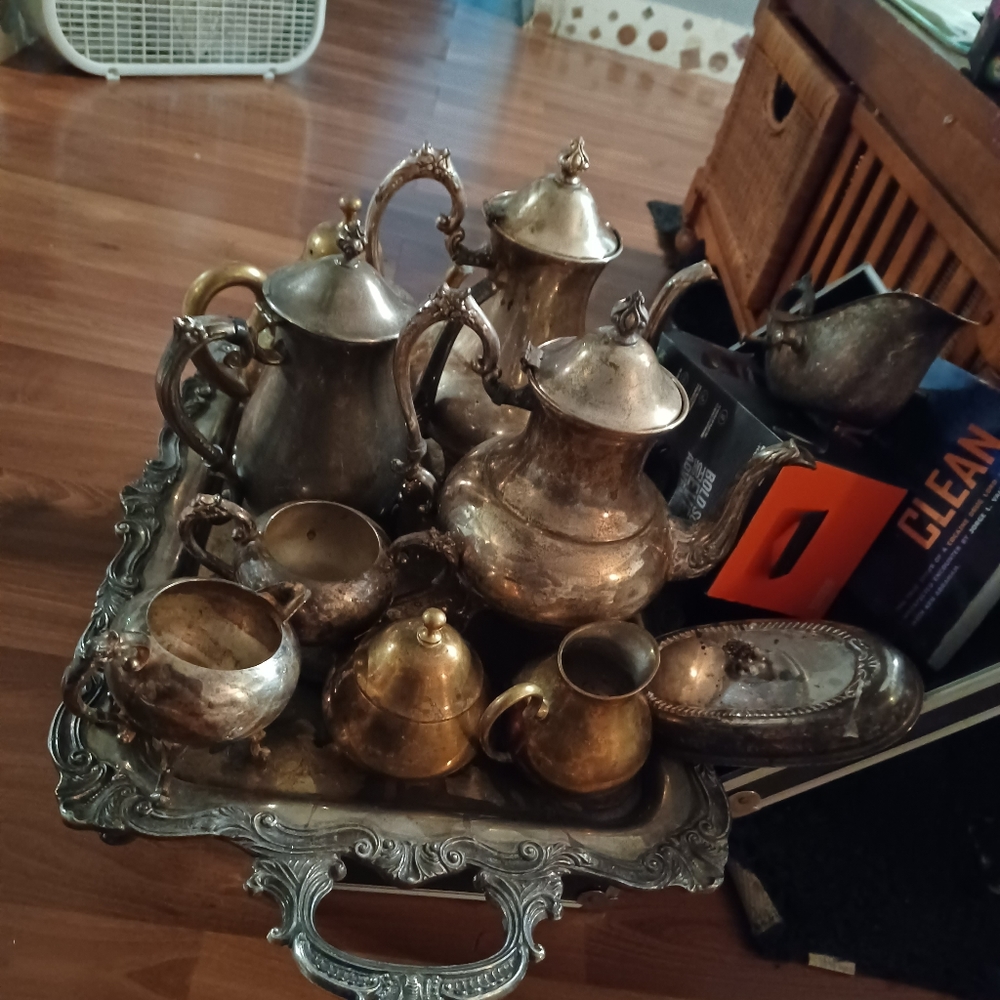Vintage sterling silver set